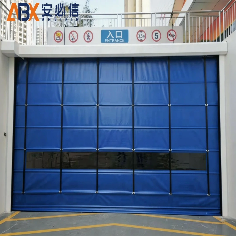 松原市软帘堆积门